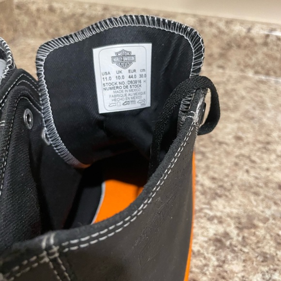 NEW Harley Davidson Men's Nathan Casual Shoes Size 11 - Picture 4 of 6